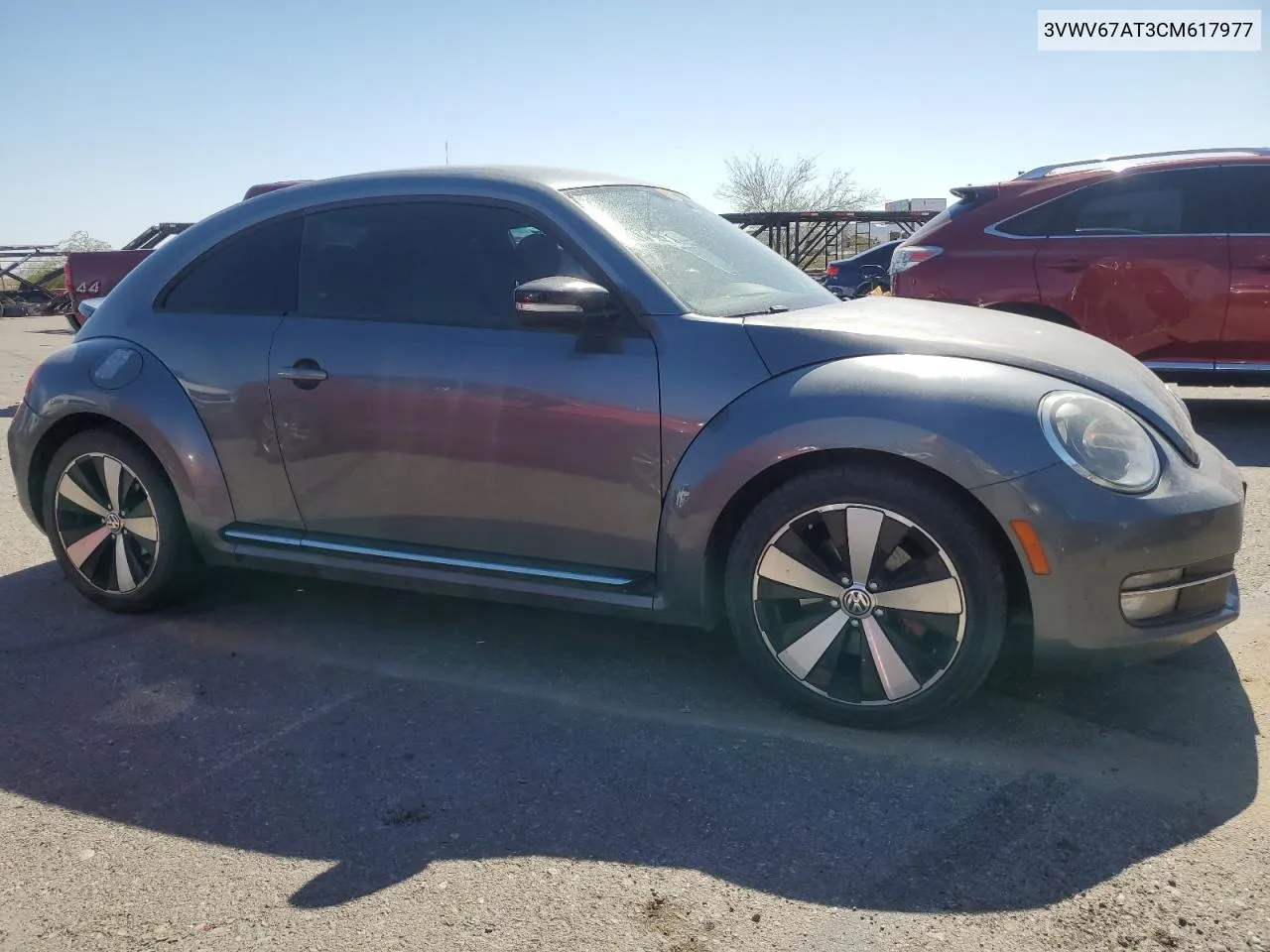 2012 Volkswagen Beetle Turbo VIN: 3VWV67AT3CM617977 Lot: 73135504