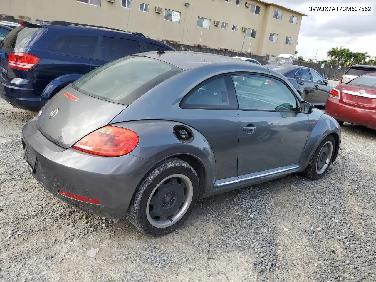 2012 Volkswagen Beetle VIN: 3VWJX7AT7CM607562 Lot: 73204244