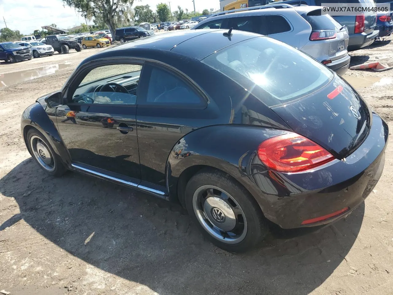 2012 Volkswagen Beetle VIN: 3VWJX7AT6CM648605 Lot: 73636894