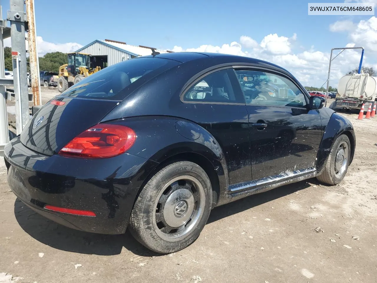 2012 Volkswagen Beetle VIN: 3VWJX7AT6CM648605 Lot: 73636894