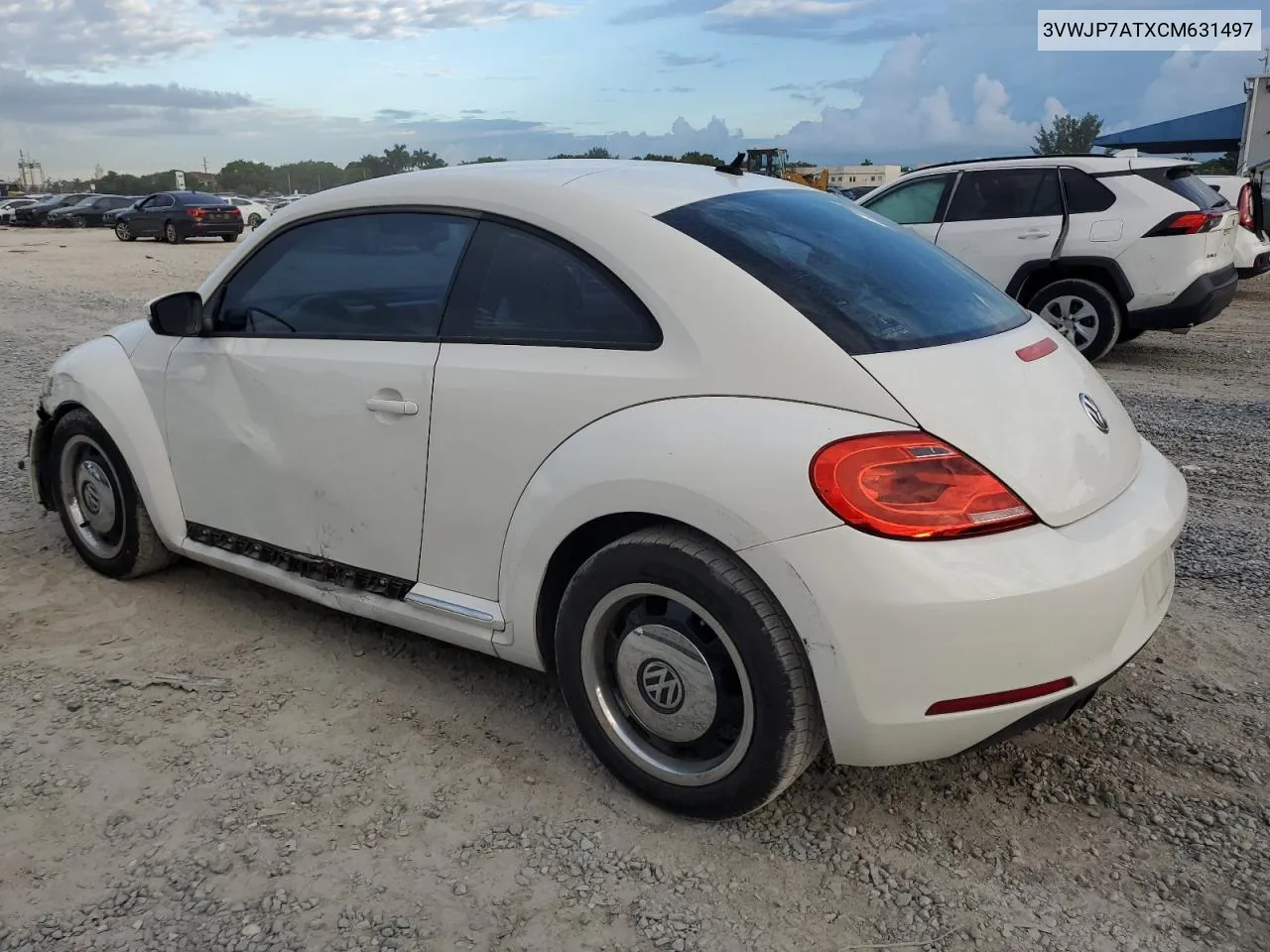 2012 Volkswagen Beetle VIN: 3VWJP7ATXCM631497 Lot: 74442964