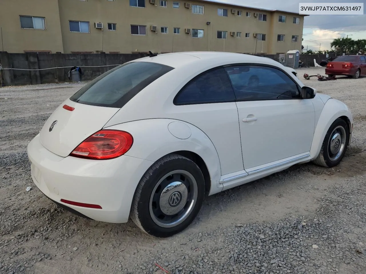 2012 Volkswagen Beetle VIN: 3VWJP7ATXCM631497 Lot: 74442964