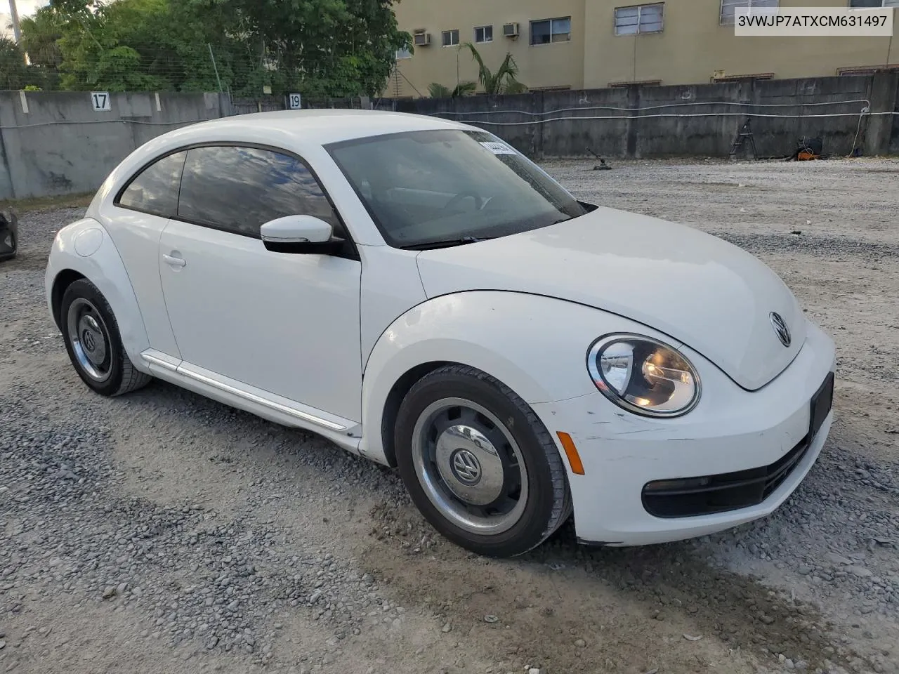 2012 Volkswagen Beetle VIN: 3VWJP7ATXCM631497 Lot: 74442964