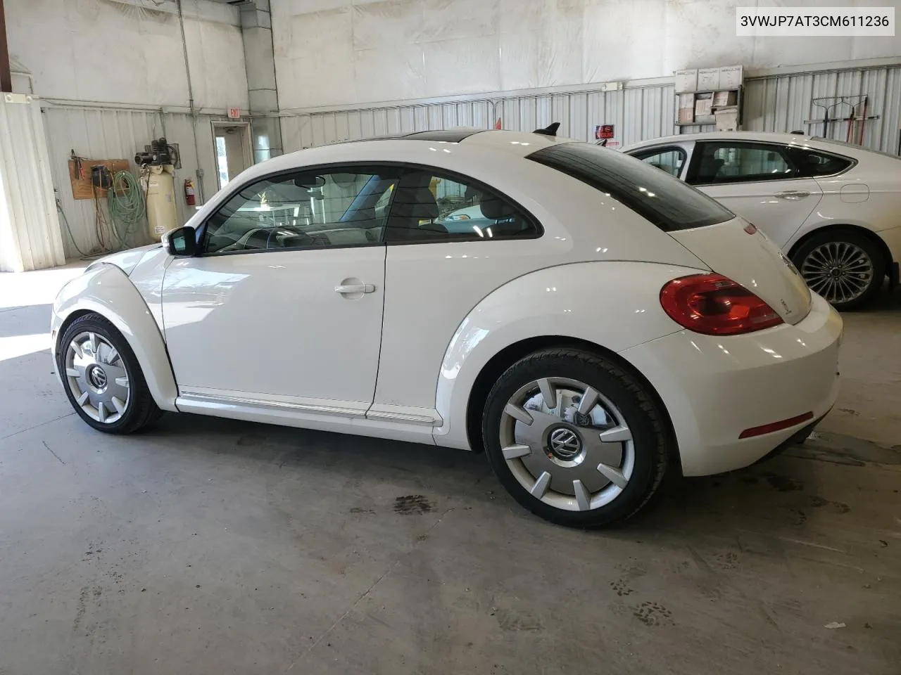 2012 Volkswagen Beetle VIN: 3VWJP7AT3CM611236 Lot: 74835974