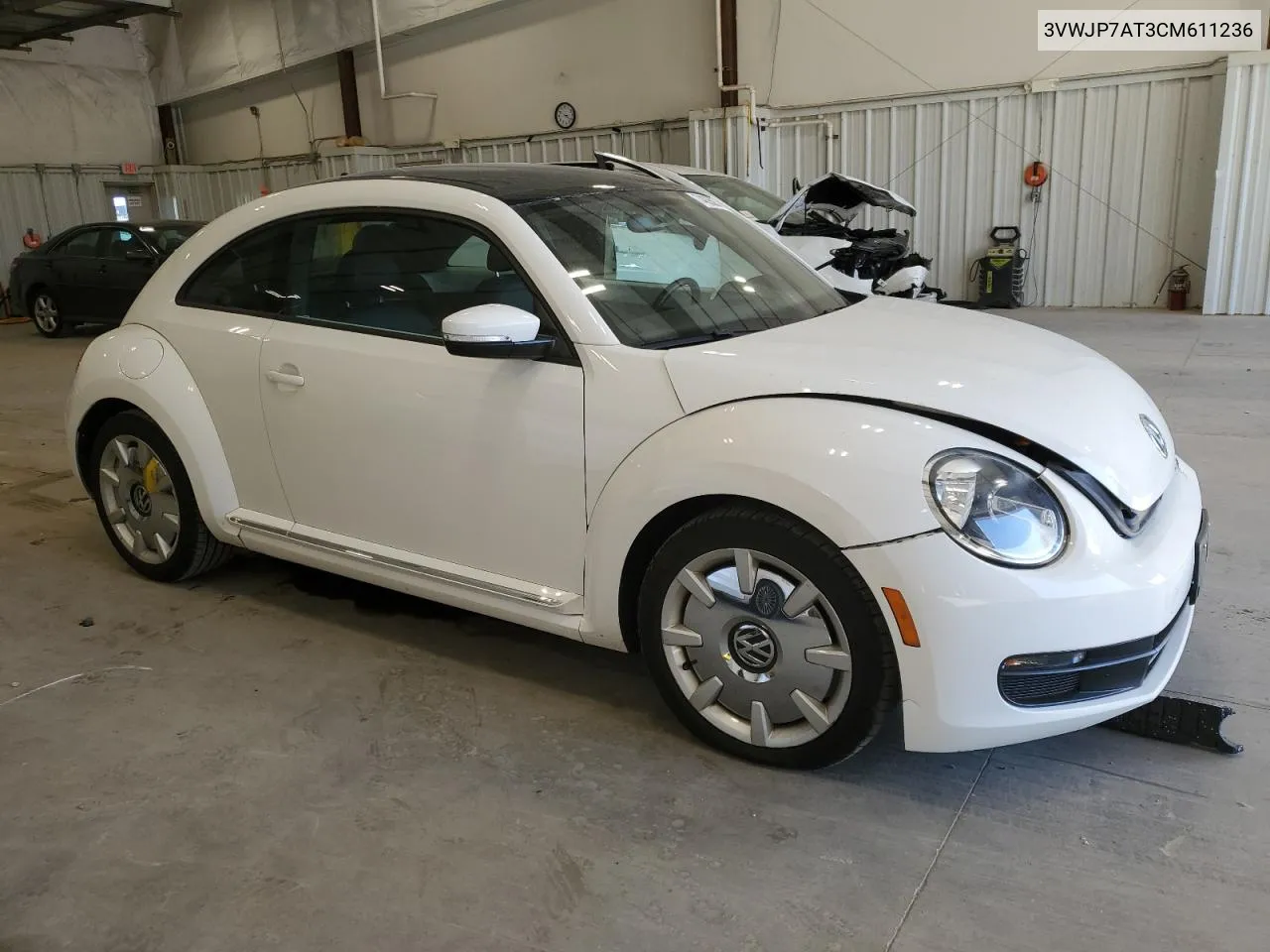 2012 Volkswagen Beetle VIN: 3VWJP7AT3CM611236 Lot: 74835974