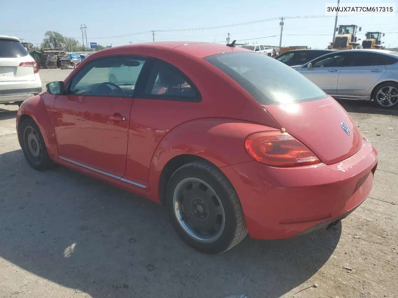 2012 Volkswagen Beetle VIN: 3VWJX7AT7CM617315 Lot: 75231834