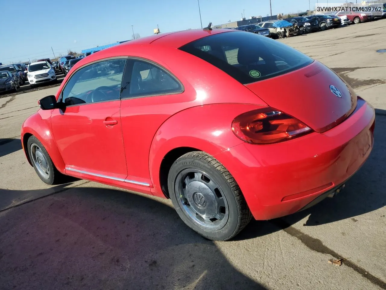 2012 Volkswagen Beetle VIN: 3VWHX7AT1CM639762 Lot: 75584333