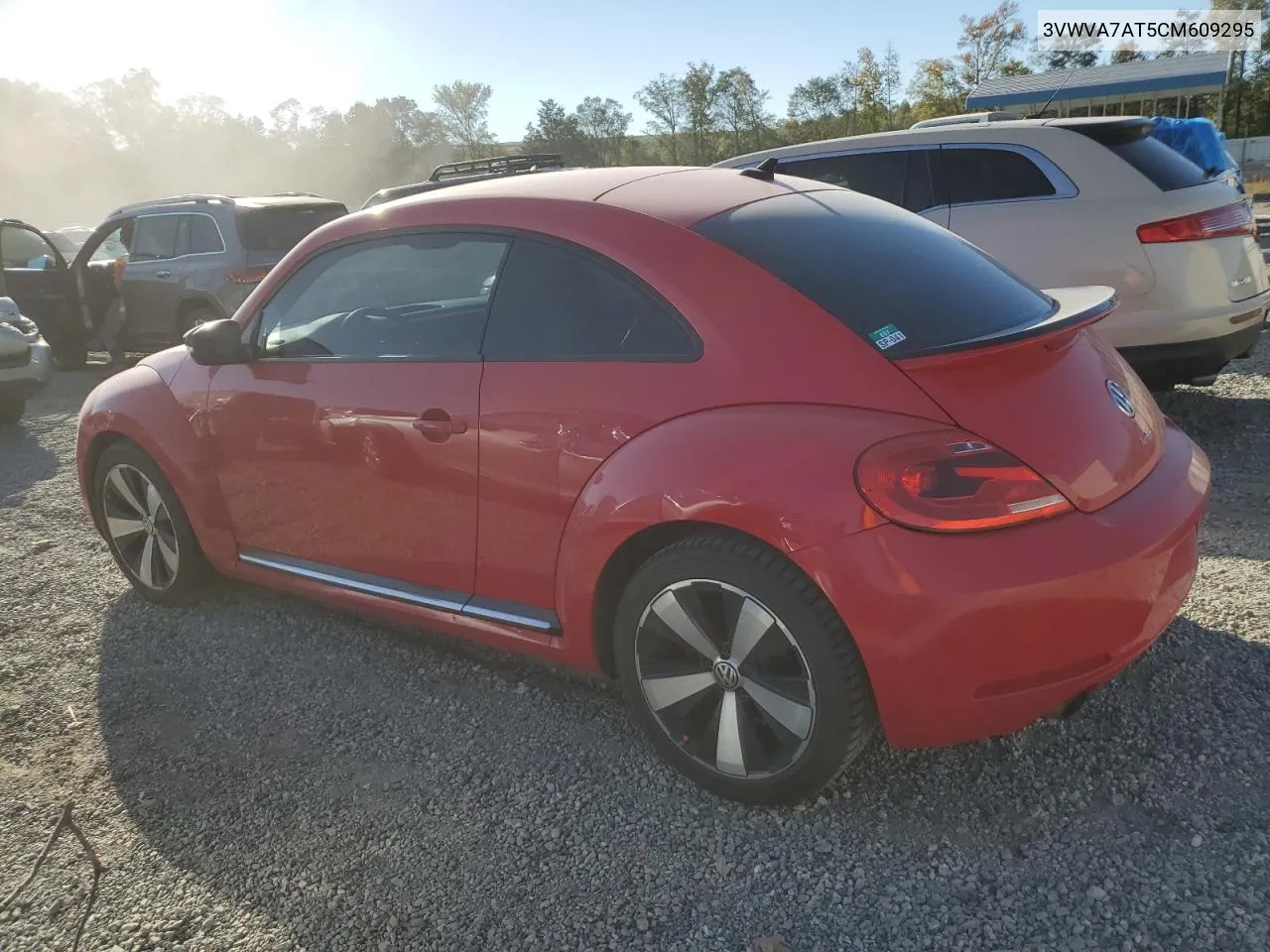 2012 Volkswagen Beetle Turbo VIN: 3VWVA7AT5CM609295 Lot: 75624374