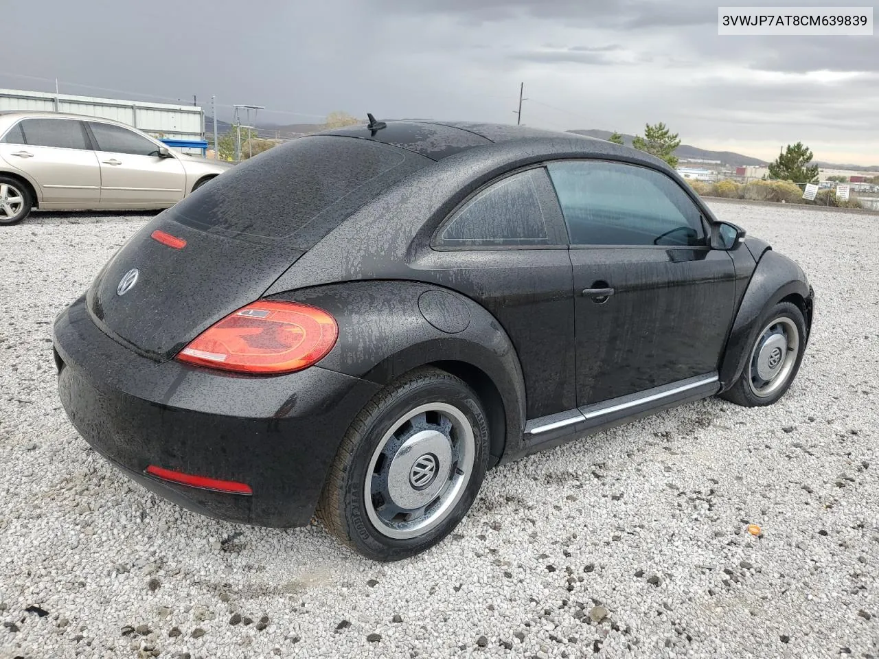 2012 Volkswagen Beetle VIN: 3VWJP7AT8CM639839 Lot: 76036394