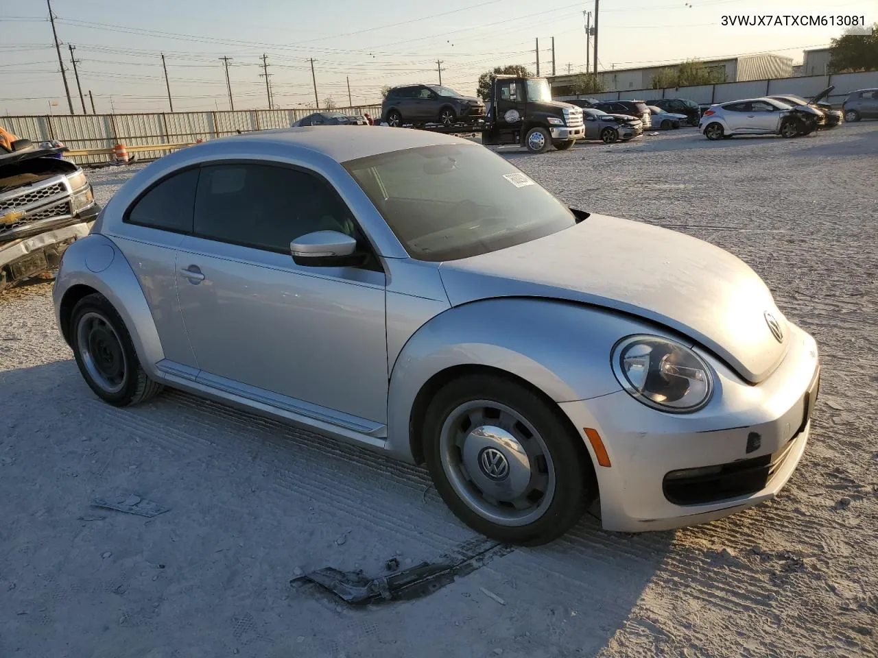 2012 Volkswagen Beetle VIN: 3VWJX7ATXCM613081 Lot: 76062924