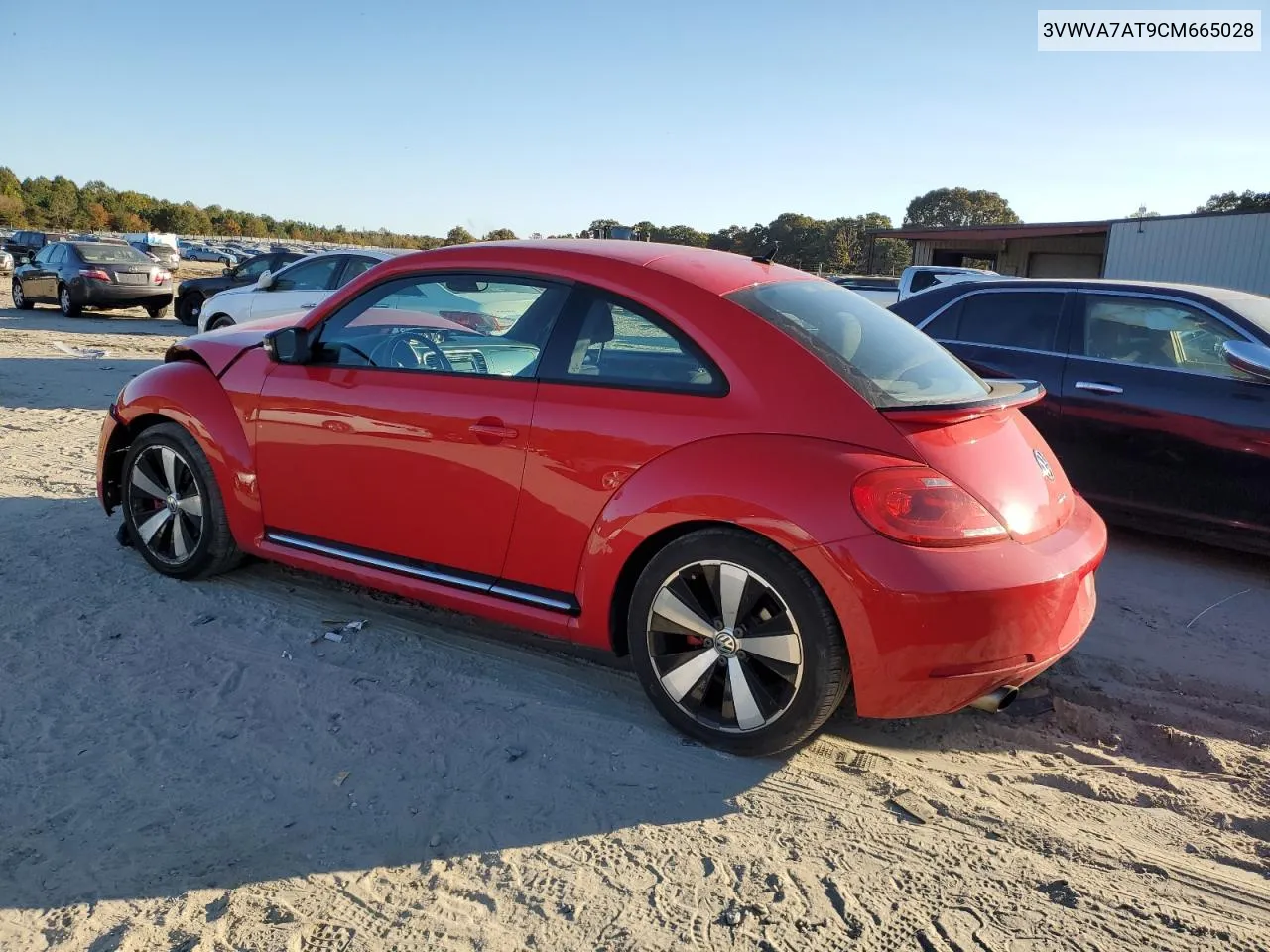 2012 Volkswagen Beetle Turbo VIN: 3VWVA7AT9CM665028 Lot: 76705494