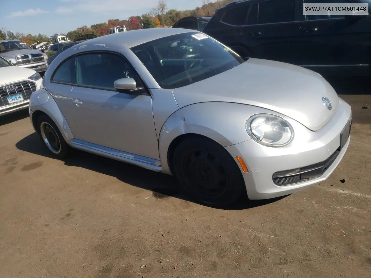 2012 Volkswagen Beetle VIN: 3VWJP7AT1CM601448 Lot: 76889874