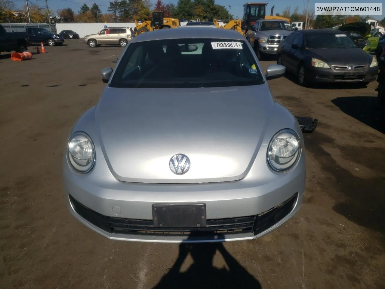 2012 Volkswagen Beetle VIN: 3VWJP7AT1CM601448 Lot: 76889874