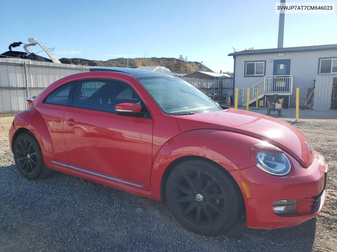 2012 Volkswagen Beetle VIN: 3VWJP7AT7CM646023 Lot: 77233844