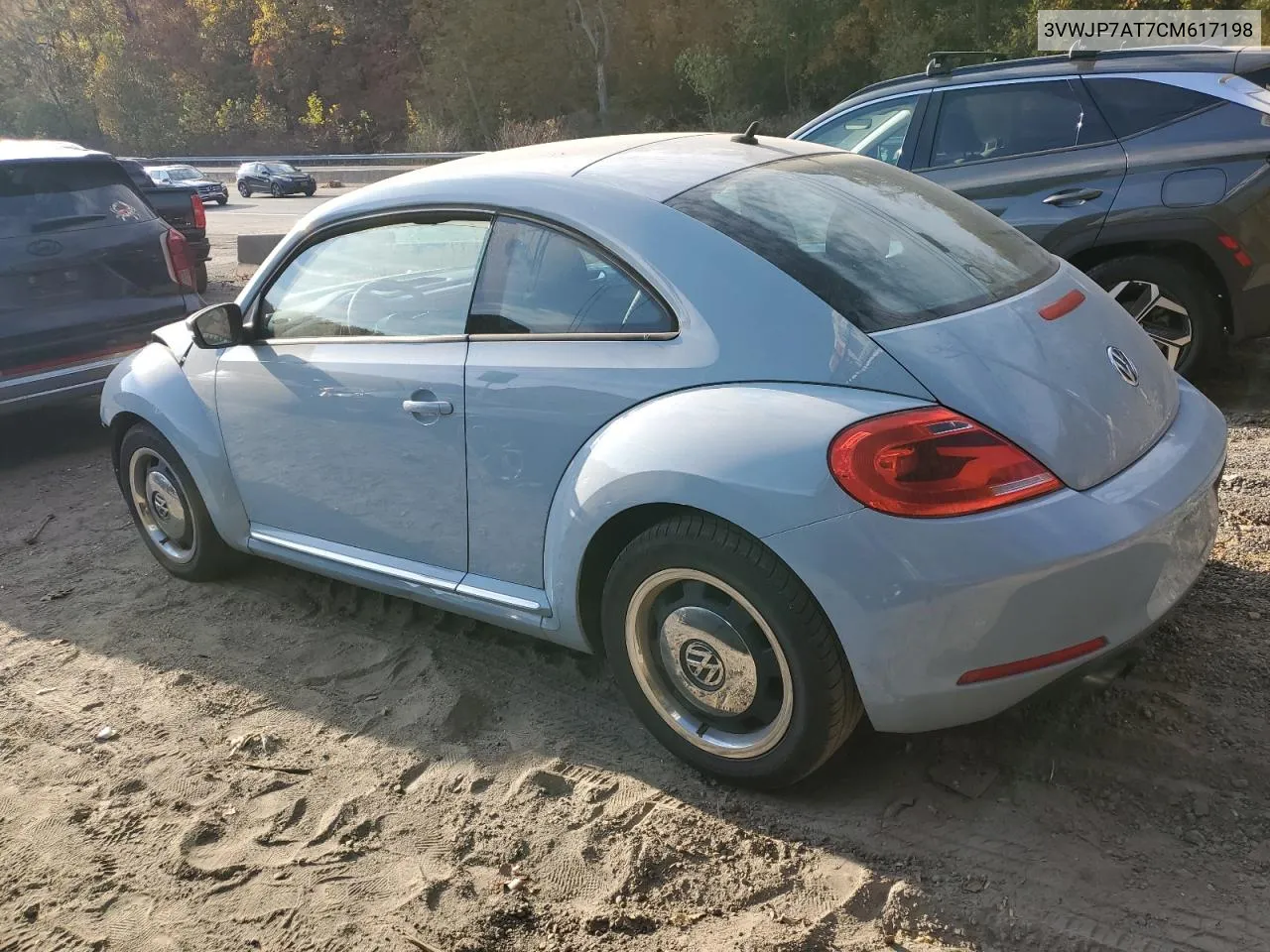 2012 Volkswagen Beetle VIN: 3VWJP7AT7CM617198 Lot: 77875314