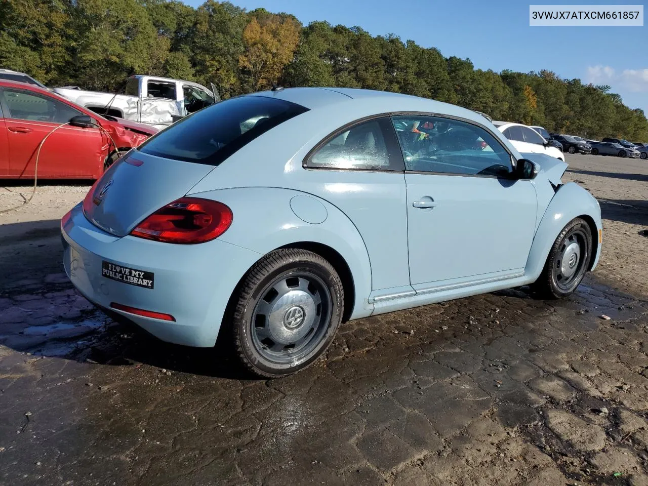 3VWJX7ATXCM661857 2012 Volkswagen Beetle