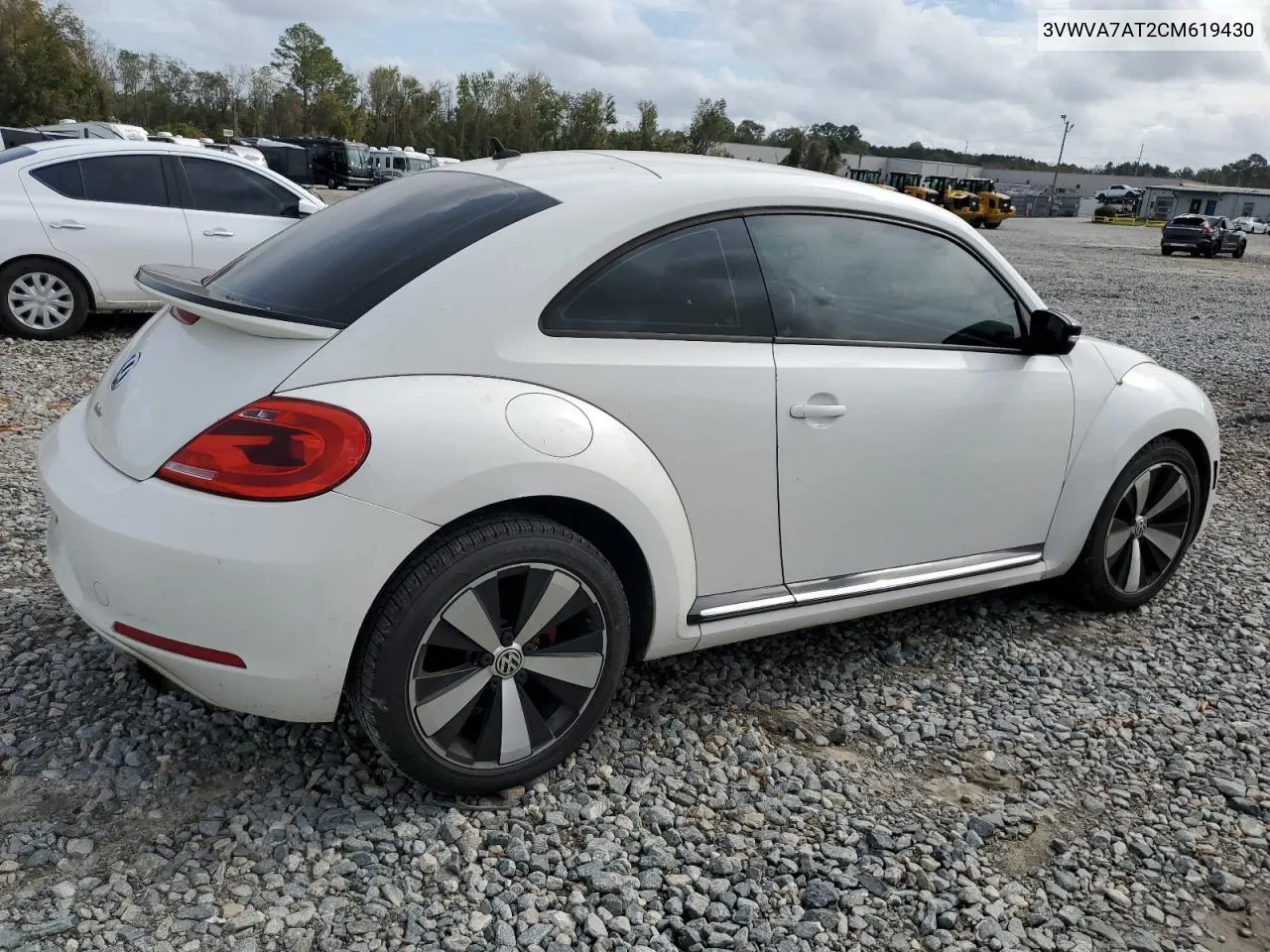 2012 Volkswagen Beetle Turbo VIN: 3VWVA7AT2CM619430 Lot: 79994774