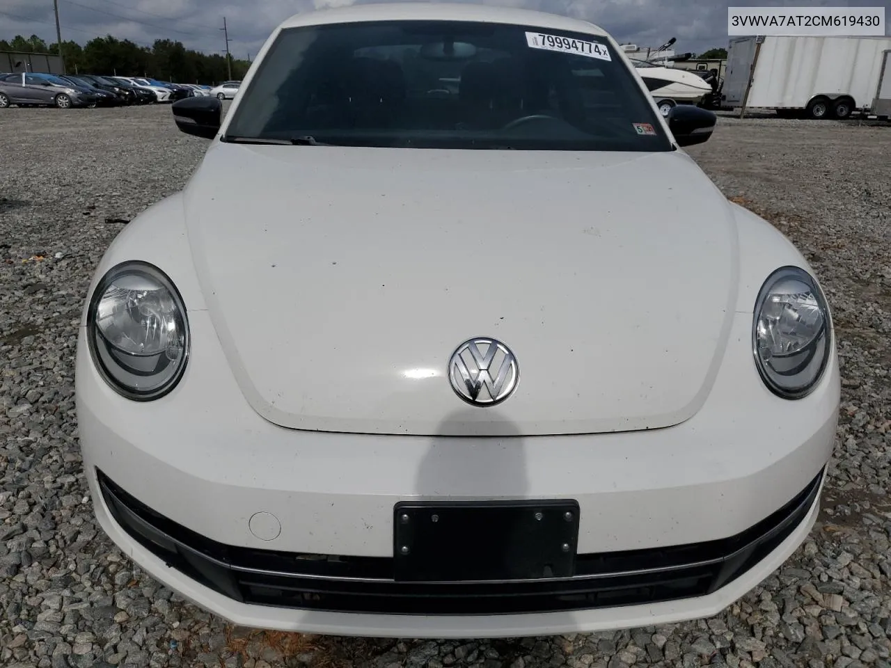 2012 Volkswagen Beetle Turbo VIN: 3VWVA7AT2CM619430 Lot: 79994774