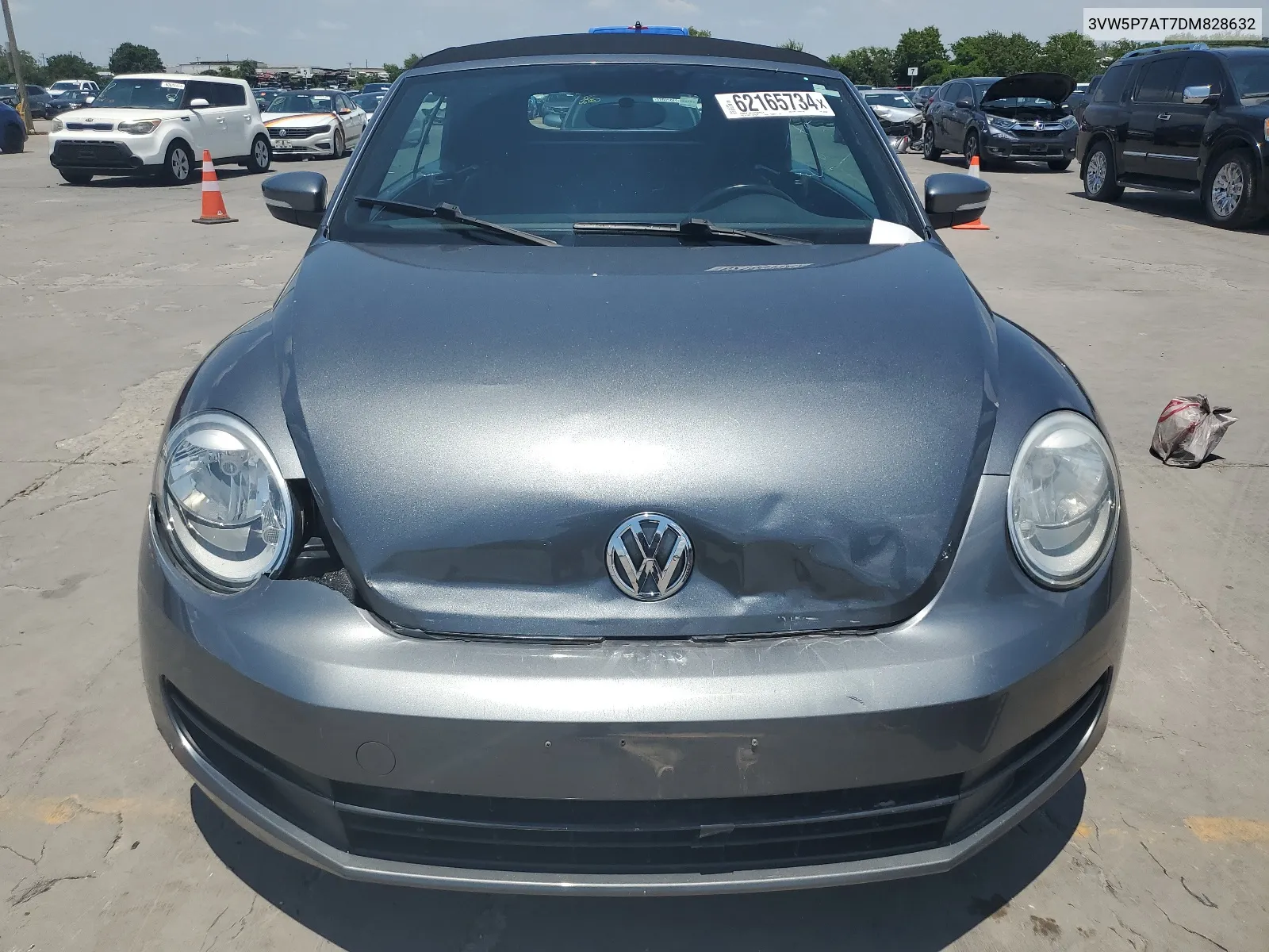 2013 Volkswagen Beetle VIN: 3VW5P7AT7DM828632 Lot: 62165734