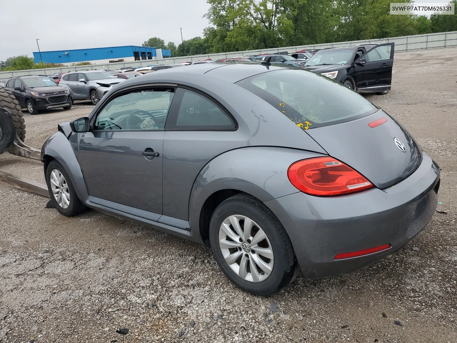 2013 Volkswagen Beetle VIN: 3VWFP7AT7DM626331 Lot: 63558154