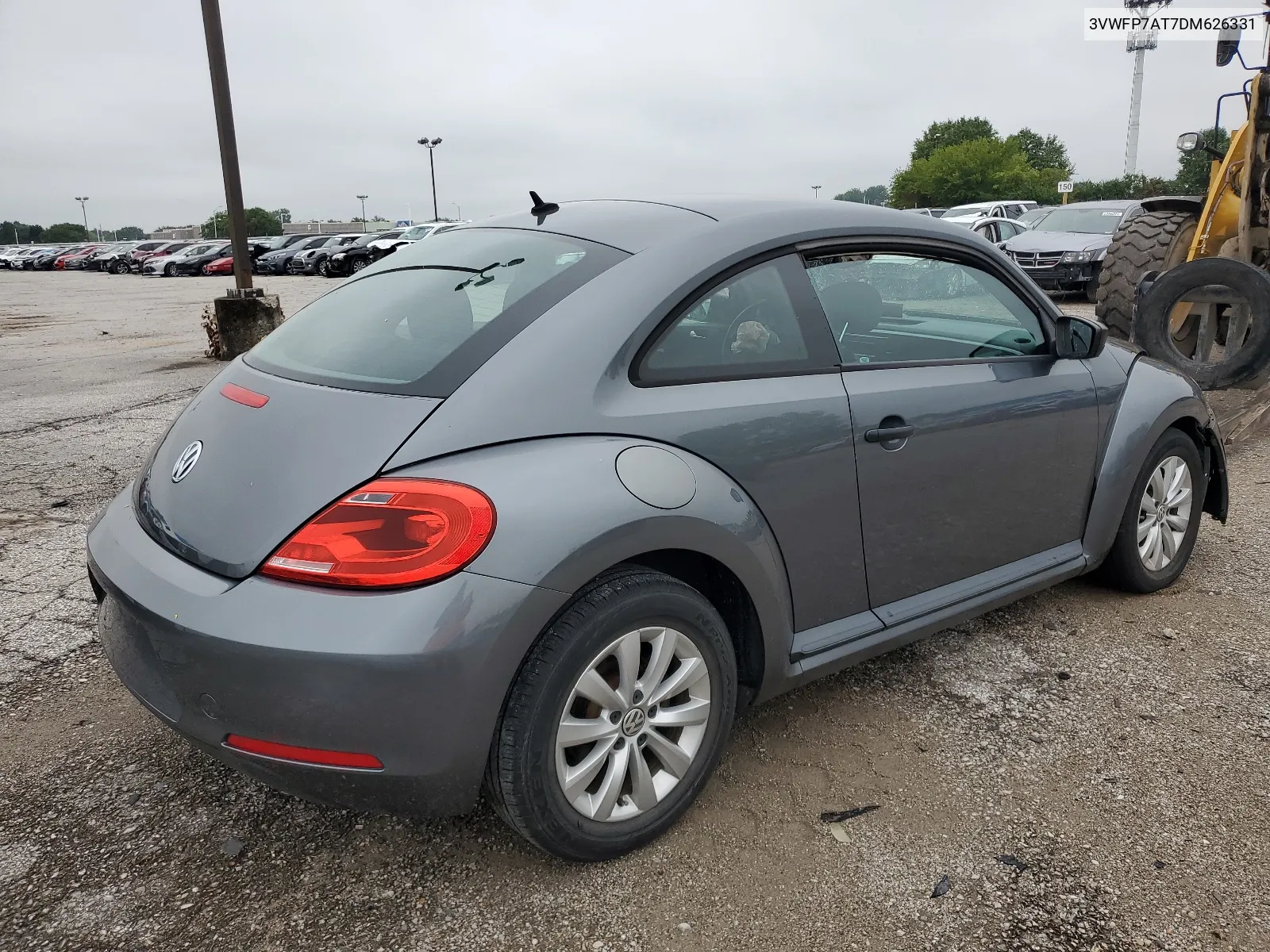 2013 Volkswagen Beetle VIN: 3VWFP7AT7DM626331 Lot: 63558154