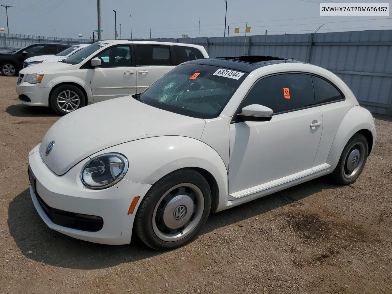 2013 Volkswagen Beetle VIN: 3VWHX7AT2DM656457 Lot: 63814944