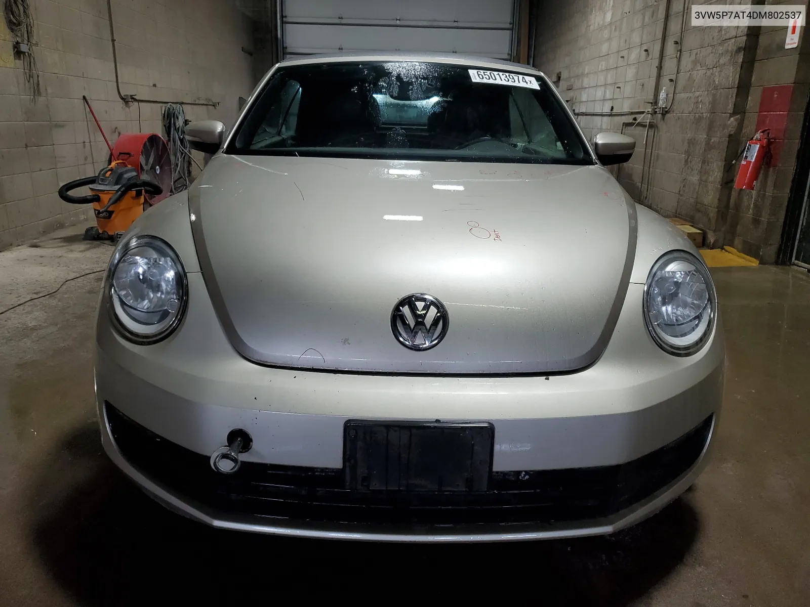 2013 Volkswagen Beetle VIN: 3VW5P7AT4DM802537 Lot: 65013974