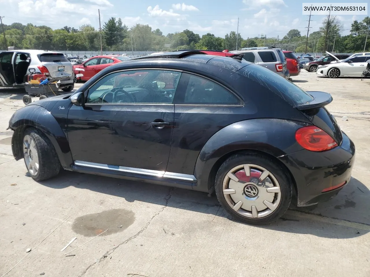 2013 Volkswagen Beetle Turbo VIN: 3VWVA7AT3DM653104 Lot: 68556354