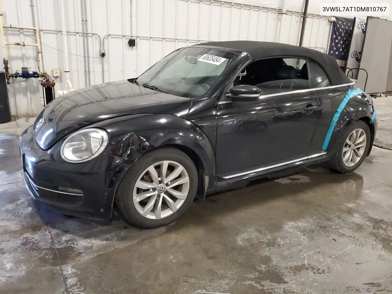 2013 Volkswagen Beetle VIN: 3VW5L7AT1DM810767 Lot: 68635484