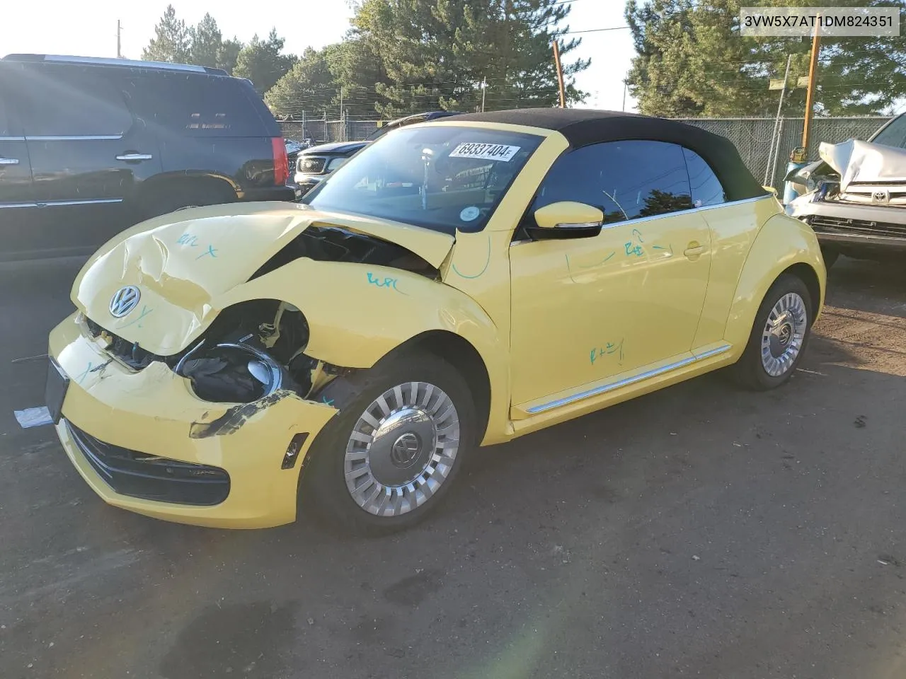 3VW5X7AT1DM824351 2013 Volkswagen Beetle