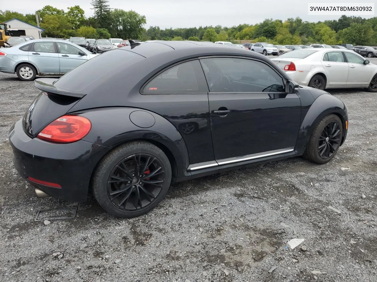 2013 Volkswagen Beetle Turbo VIN: 3VW4A7AT8DM630932 Lot: 69638804