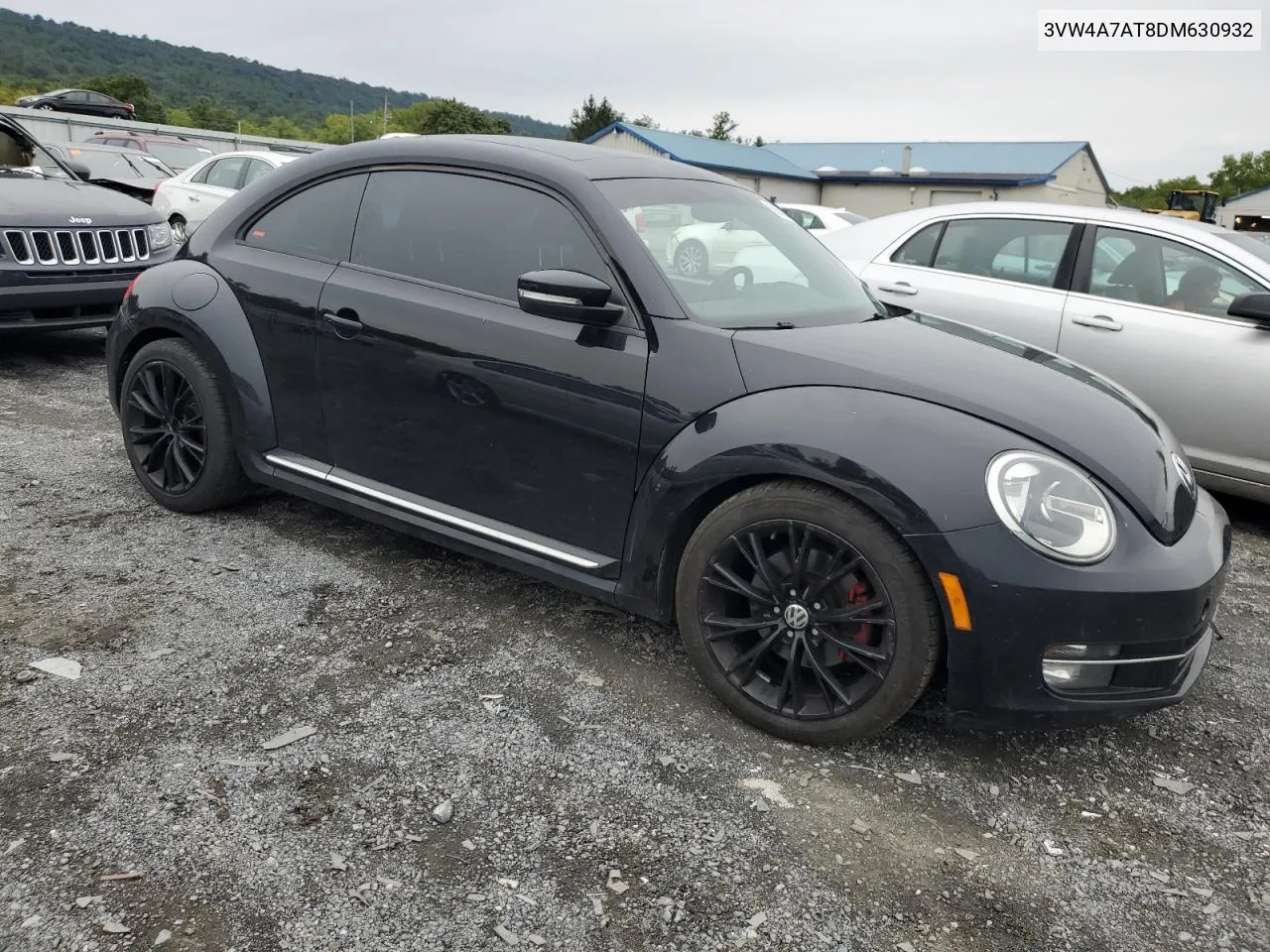 2013 Volkswagen Beetle Turbo VIN: 3VW4A7AT8DM630932 Lot: 69638804