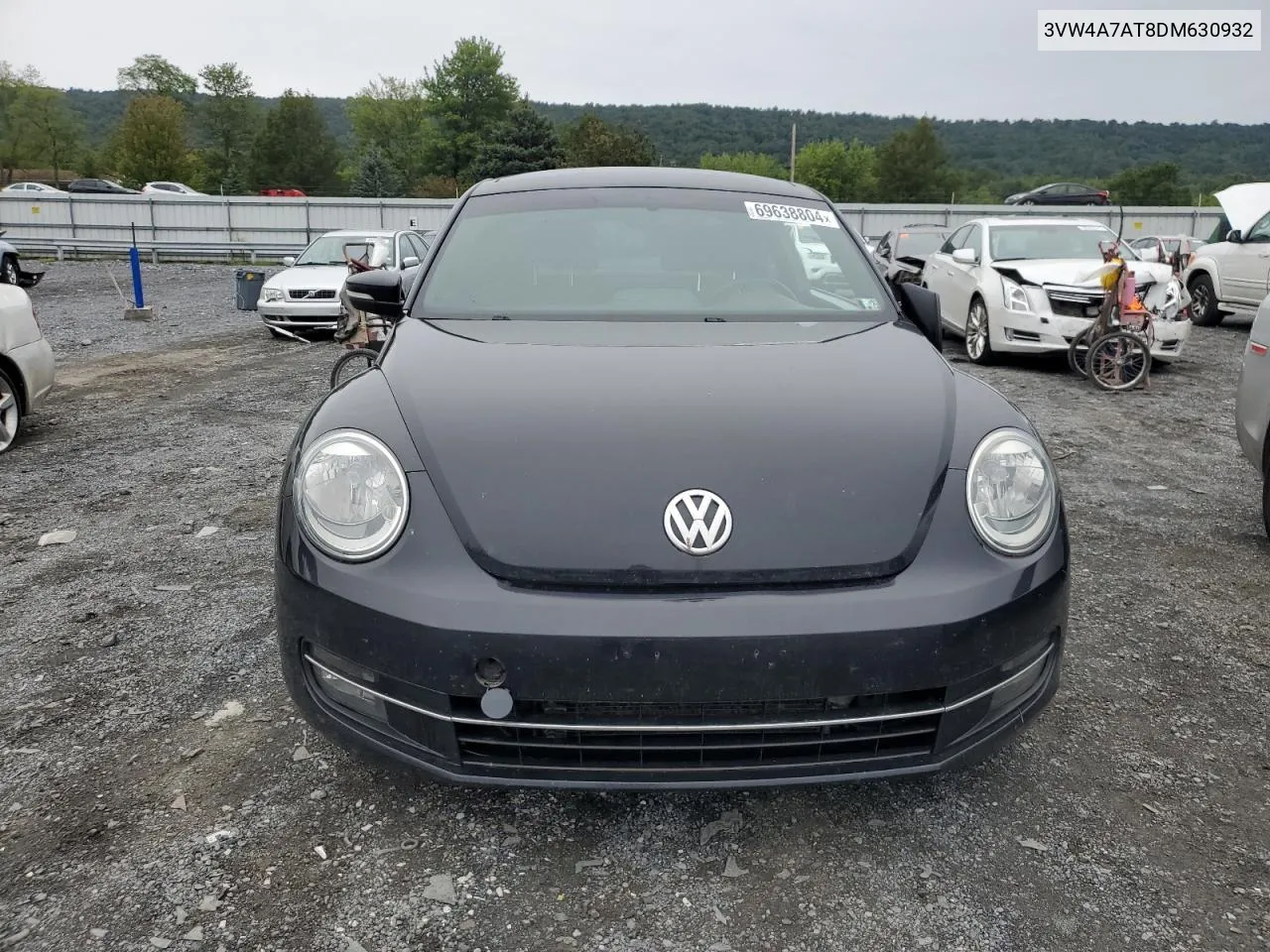 2013 Volkswagen Beetle Turbo VIN: 3VW4A7AT8DM630932 Lot: 69638804