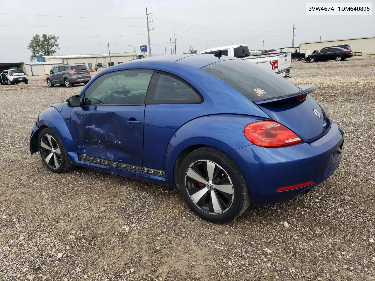 2013 Volkswagen Beetle Turbo VIN: 3VW467AT1DM640896 Lot: 70273874