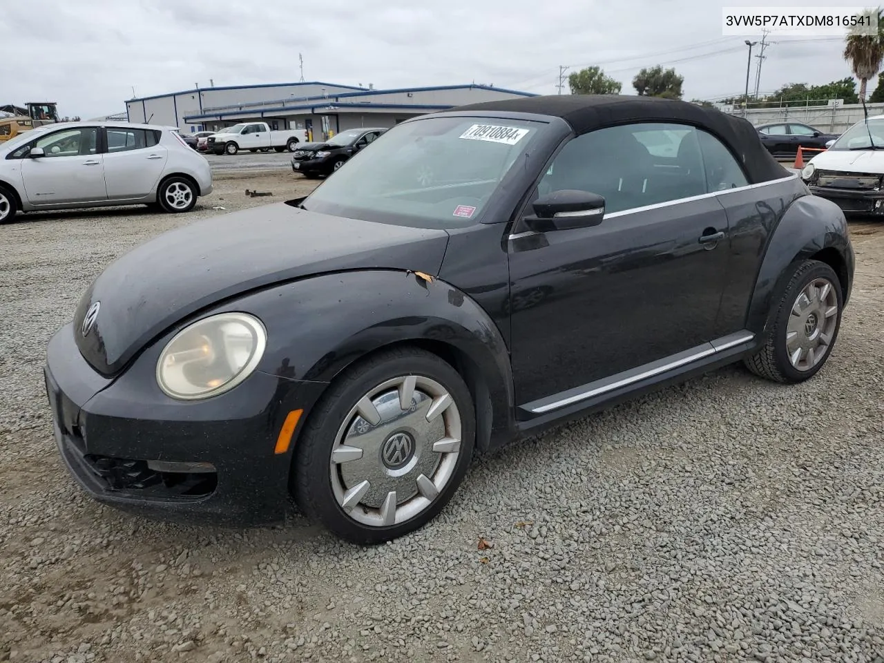 2013 Volkswagen Beetle VIN: 3VW5P7ATXDM816541 Lot: 70910884