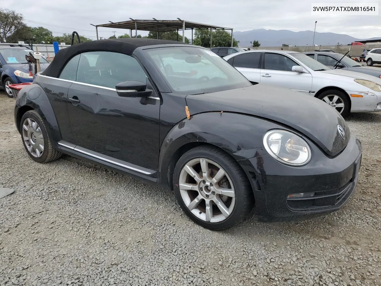 2013 Volkswagen Beetle VIN: 3VW5P7ATXDM816541 Lot: 70910884