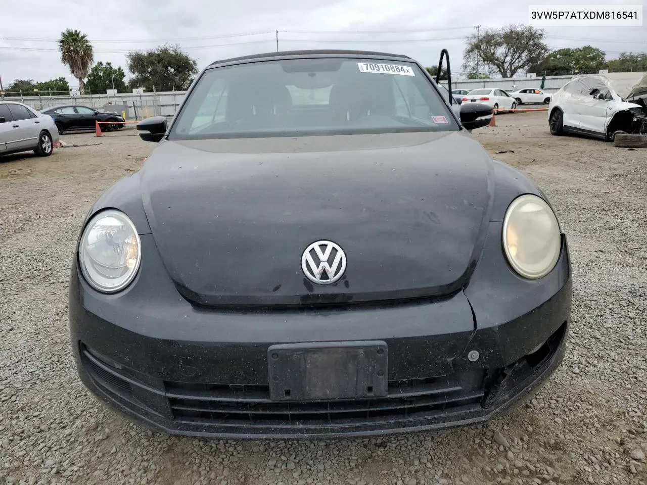 2013 Volkswagen Beetle VIN: 3VW5P7ATXDM816541 Lot: 70910884