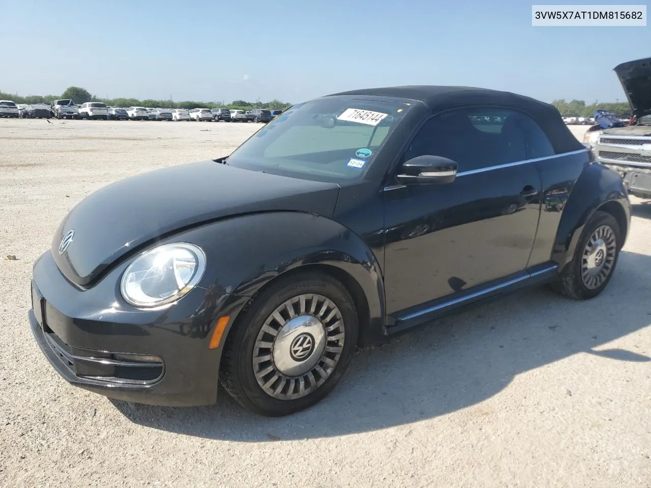 2013 Volkswagen Beetle VIN: 3VW5X7AT1DM815682 Lot: 71645144