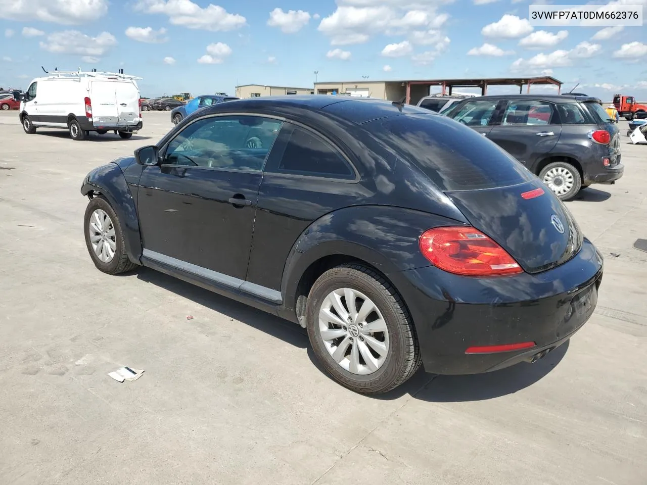 2013 Volkswagen Beetle VIN: 3VWFP7AT0DM662376 Lot: 72042724