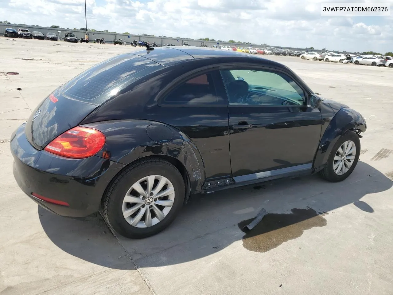 2013 Volkswagen Beetle VIN: 3VWFP7AT0DM662376 Lot: 72042724