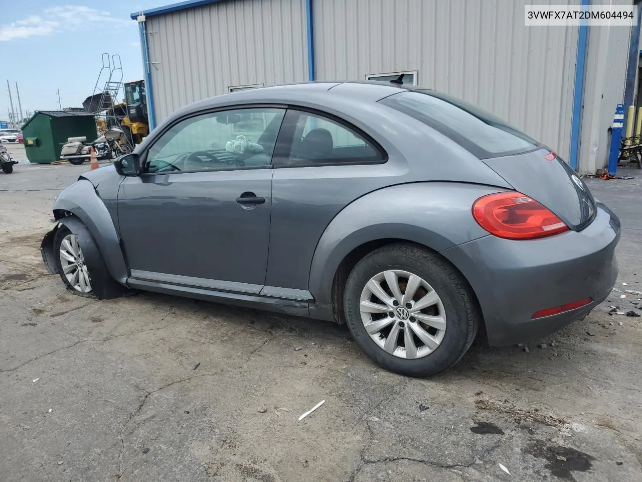 2013 Volkswagen Beetle VIN: 3VWFX7AT2DM604494 Lot: 72611934