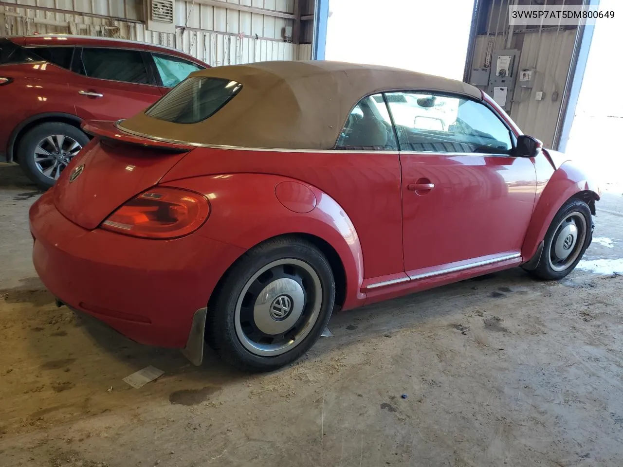 2013 Volkswagen Beetle VIN: 3VW5P7AT5DM800649 Lot: 72841634