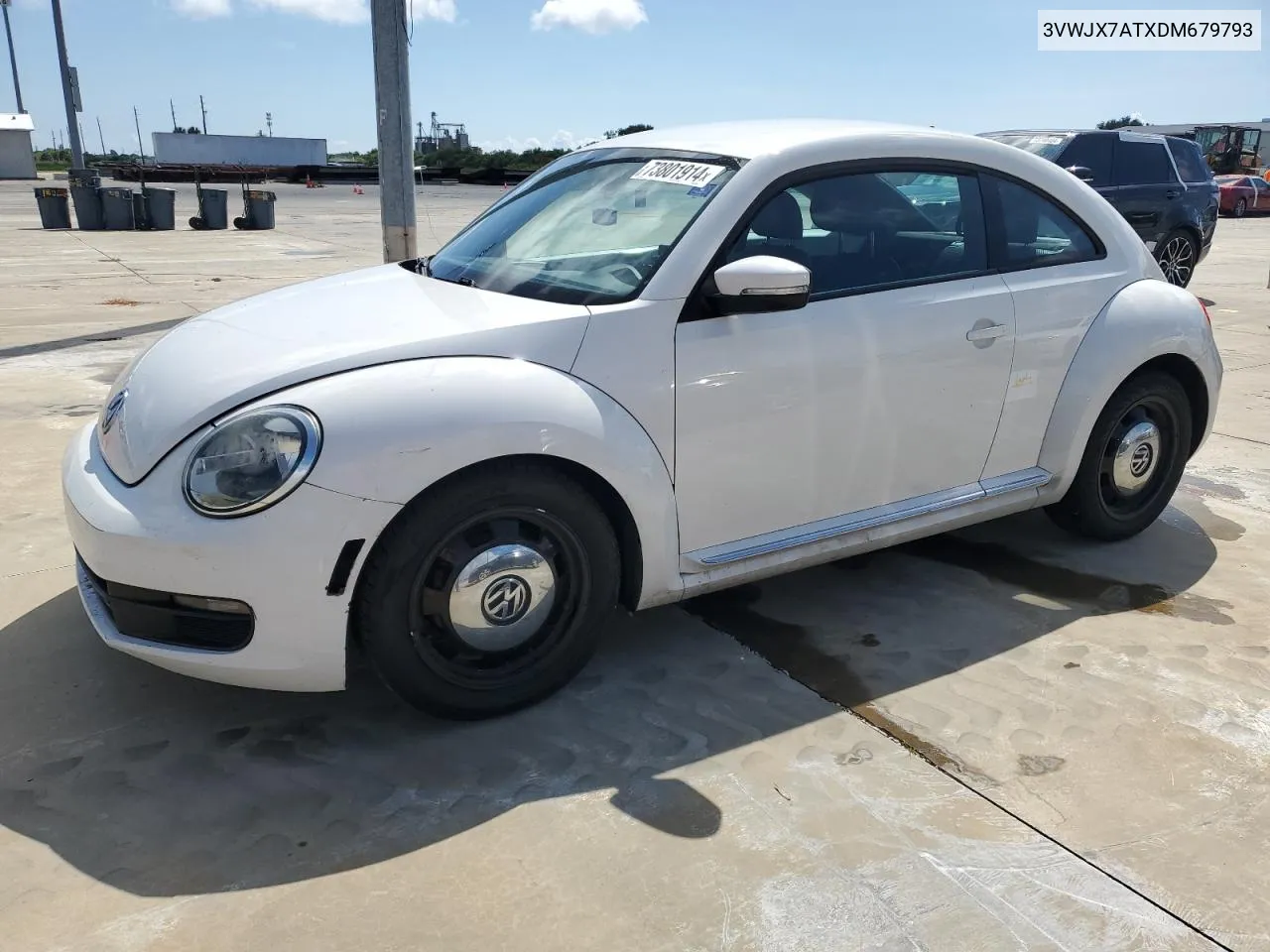 2013 Volkswagen Beetle VIN: 3VWJX7ATXDM679793 Lot: 73801914