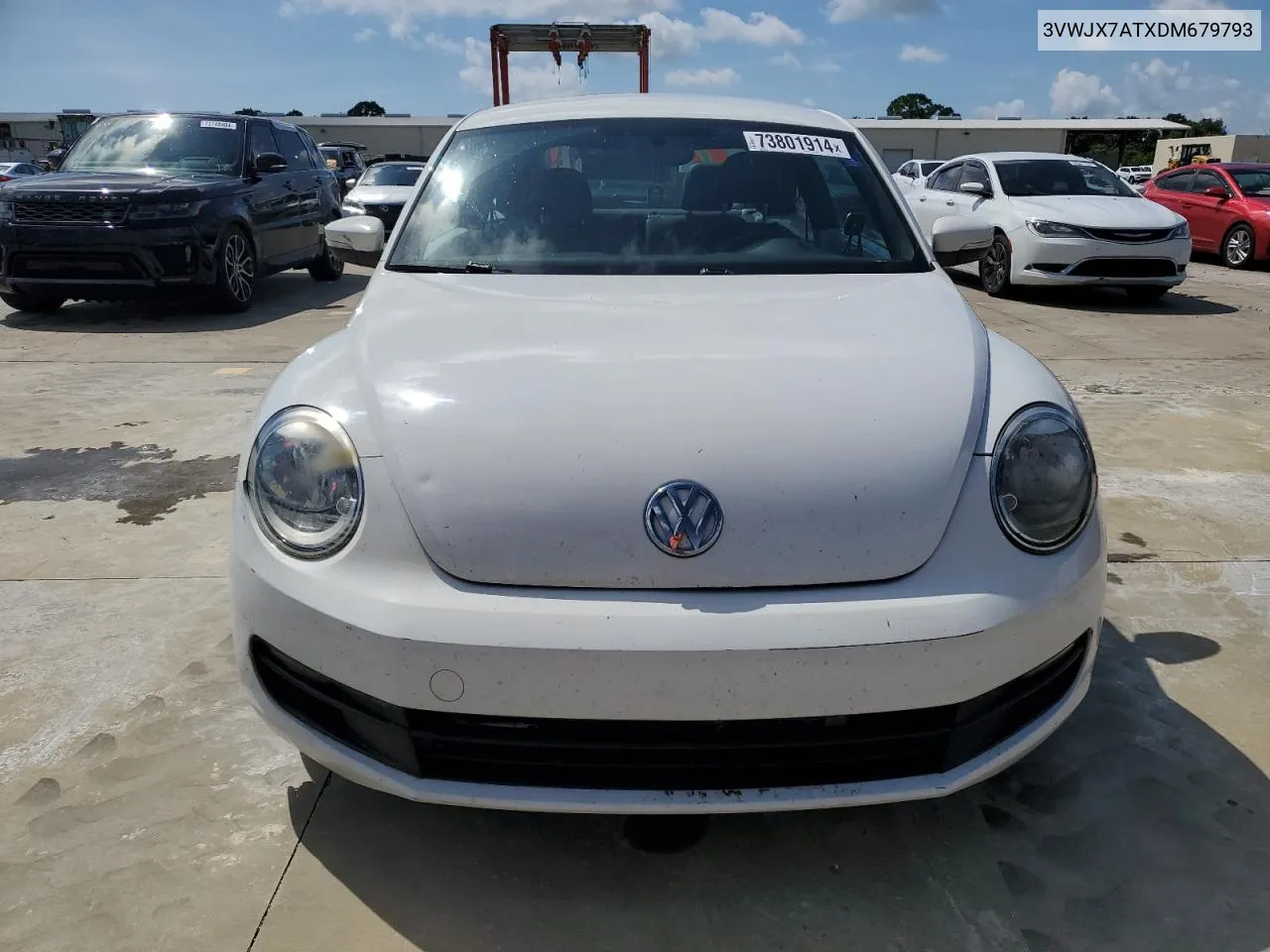 2013 Volkswagen Beetle VIN: 3VWJX7ATXDM679793 Lot: 73801914