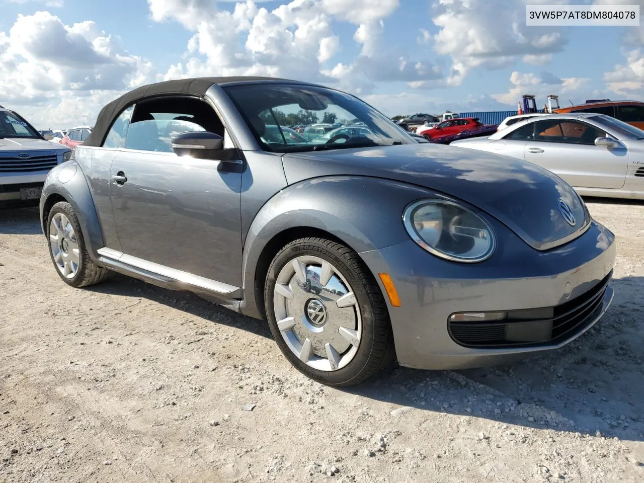 2013 Volkswagen Beetle VIN: 3VW5P7AT8DM804078 Lot: 73851024