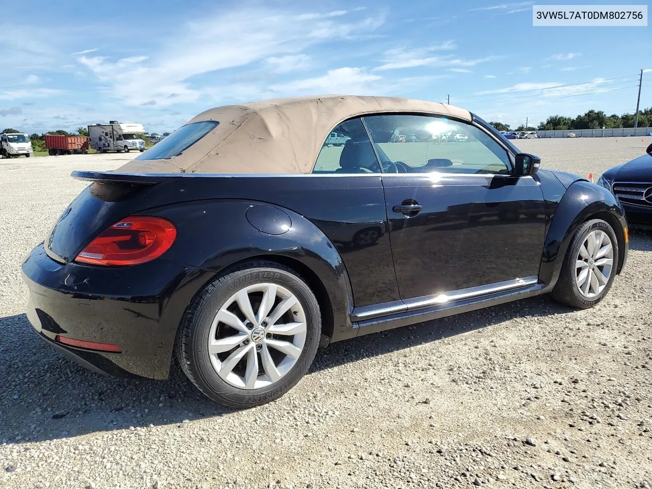 3VW5L7AT0DM802756 2013 Volkswagen Beetle