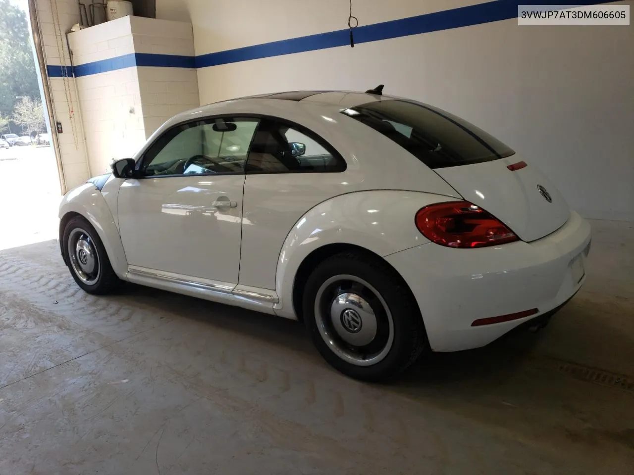 2013 Volkswagen Beetle VIN: 3VWJP7AT3DM606605 Lot: 74010854