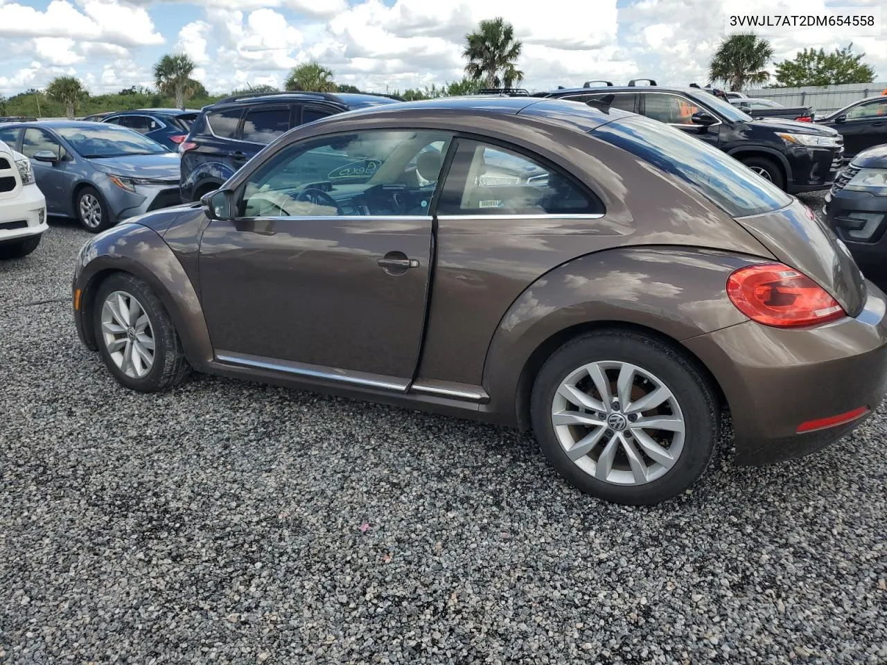 2013 Volkswagen Beetle VIN: 3VWJL7AT2DM654558 Lot: 74046764