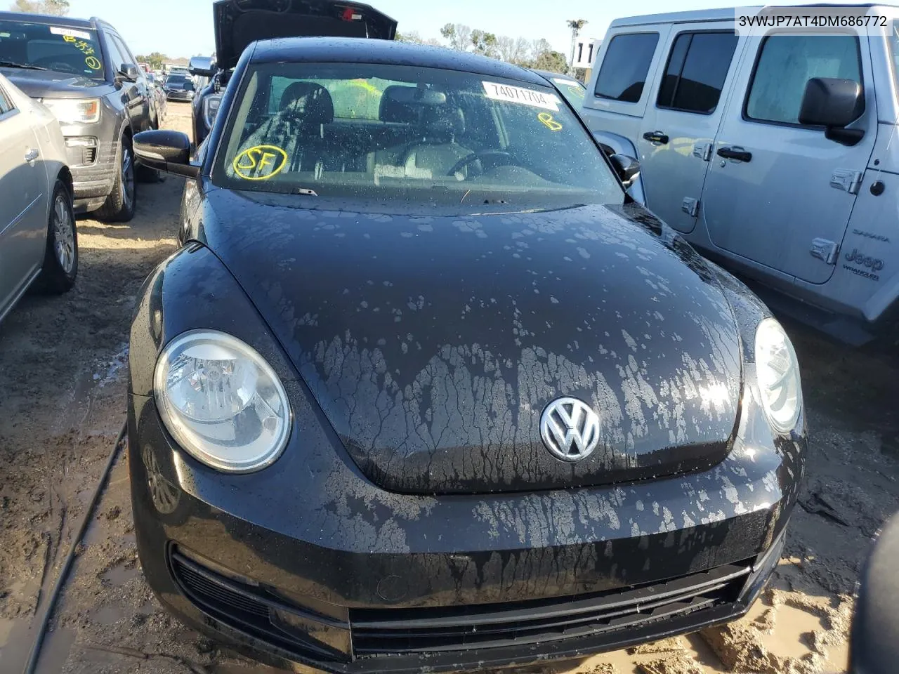 3VWJP7AT4DM686772 2013 Volkswagen Beetle