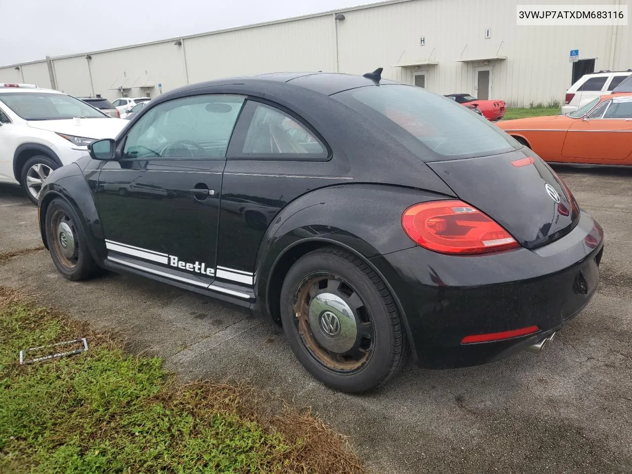 2013 Volkswagen Beetle VIN: 3VWJP7ATXDM683116 Lot: 74091404